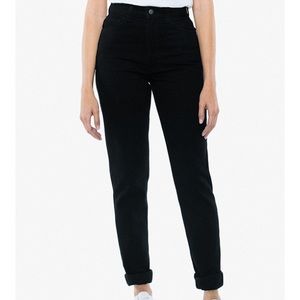 American Apparel high waisted jeans